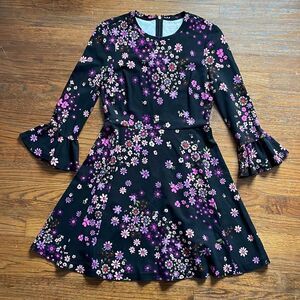 Kate Spade Bora Flora Ponte Dress